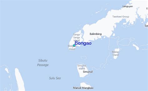 Bongao Map .